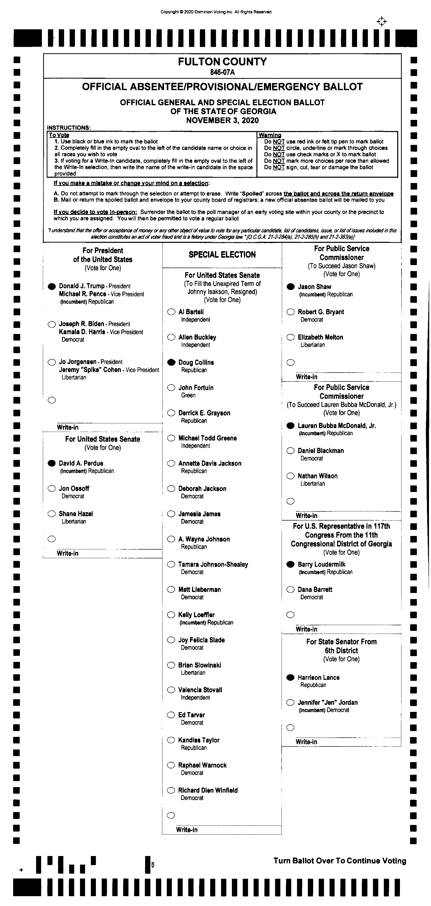 Source Ballot